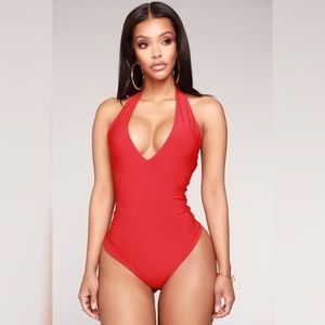 Red Bodysuit
